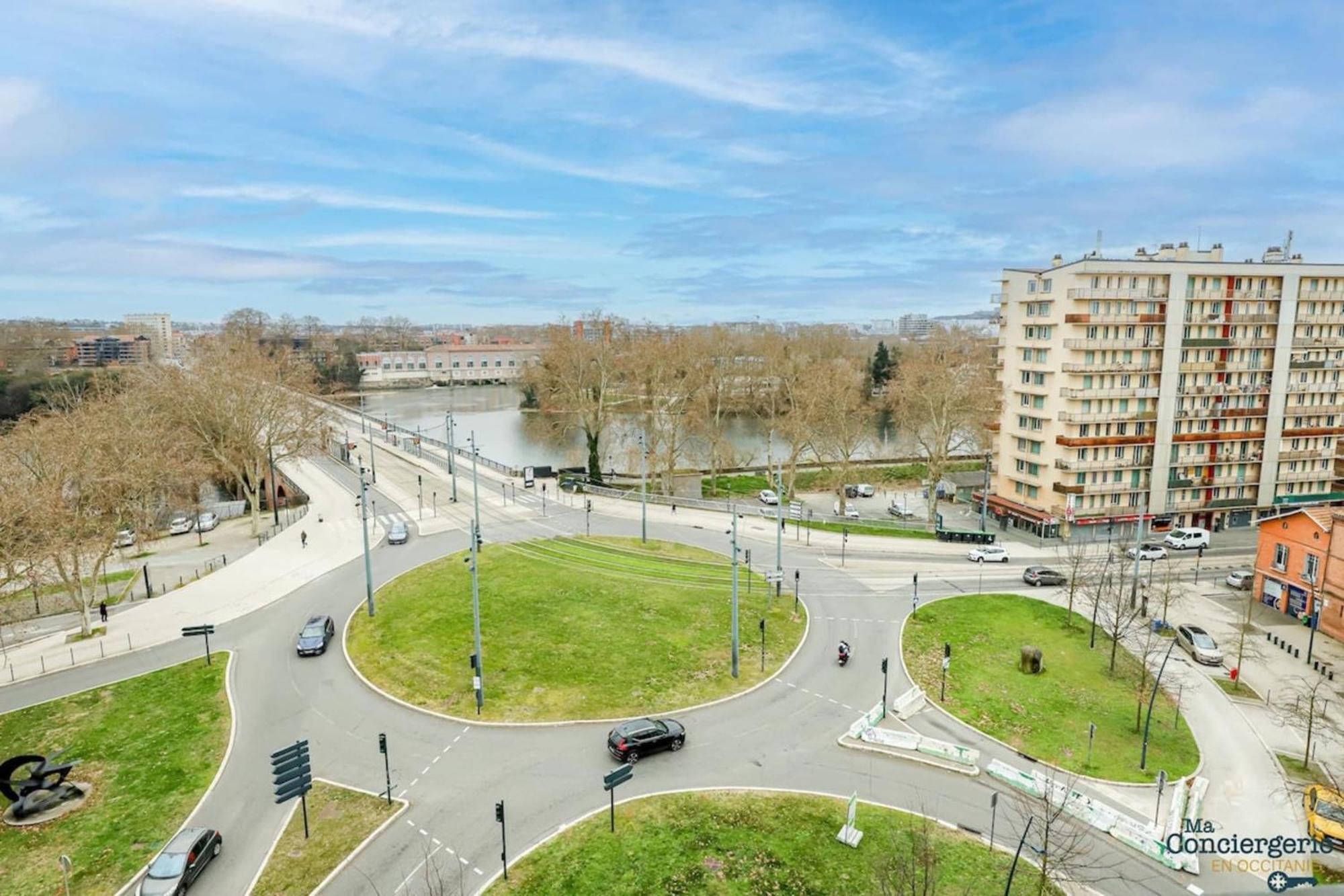 Apartamento Fac 6 Vue Garonne - Tram- Parking Toulouse Exterior foto