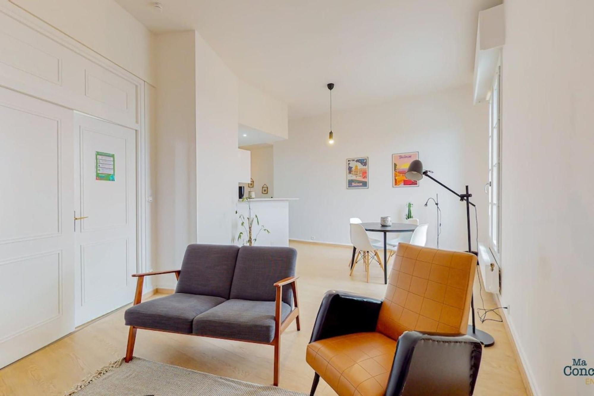 Apartamento Fac 6 Vue Garonne - Tram- Parking Toulouse Exterior foto